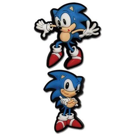 Sonic the Hedgehog (ソニックザヘッジホッグ) : Sneak and Pose Sonic Anime Pins フィギュア おもちゃ