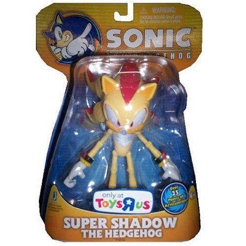 Sonic The Hedgehog Exclusive Action Figure Super Shadow The Hedgehog (Over 25 Points of Articulati