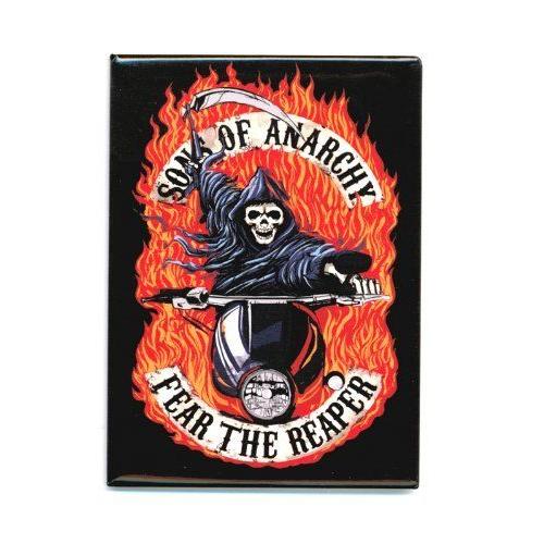 Sons Of Anarchy Fear The Reaper Magnet フィギュア ダイキャスト 人形