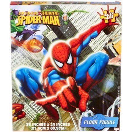 Spiderman (スパイダーマン) Floor Puzzle 46 Count by Spiderman (スパイダーマン) TOY ドール 人形 フ