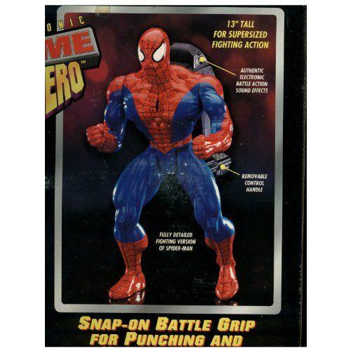 Spider-Man スパイダーマン Electronic Bigtime Action Hero フィギュア 人形 おもちゃ_1