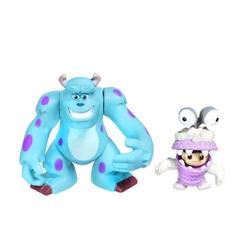 Spinmaster Monsters Inc. Sulley and Boo 2 Figure, 2 Pack 図形 ダイキャスト あやつり人形 フィギュア本体-ゲーム、おもちゃ
