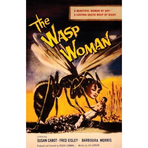Spooky Scenes Movie Poster Wall Sticker The Wasp Woman 11 X 17 フィギュア ダイキャスト 人形