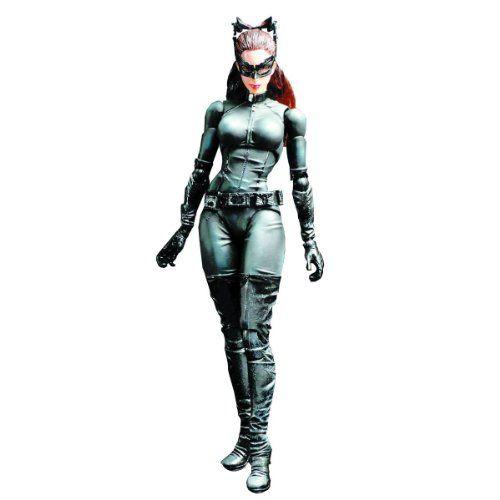 Square-Enix Batman バットマン Dark Knight Trilogy Selina Kyle Play Arts Kai Action Figure フィギュ フィギュア本体-ゲーム、おもちゃ-フィギュア