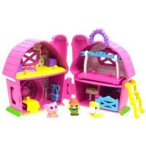 Squinkies (ぷにっキーズ) Girls Folding Playset Barn お人形さん あやつり人形 図形 ゲーム、おもちゃ-フィギュア-フィギュア本体