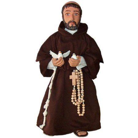 St. Francis of Assisi Soft Saint Doll ドール 人形 フィギュア
