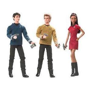 Star Trek (スター・トレック) Movie Barbie(バービー) Doll Assortment Set ドール 人形 フィギュア