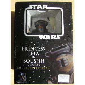 Star Wars (スターウォーズ) : Princess Leia as Boushh Mini-Bust フィギュア おもちゃ 人形