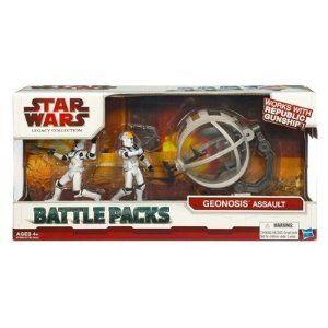 Star Wars (スターウォーズ) 3.75 Battle Pack - Clone Wars Geonosis Assault