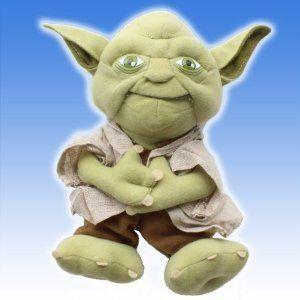 Star Wars (スターウォーズ) 8 JEDI MASTER YODA PLUSH FIGURE 立ちはだかる 手あそび フィギュア-フィギュア本体
