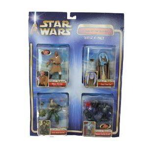 Star Wars (スターウォーズ) Attack of the Clones Value 4-Pack of アクションフィギュア 人形 - Mace W