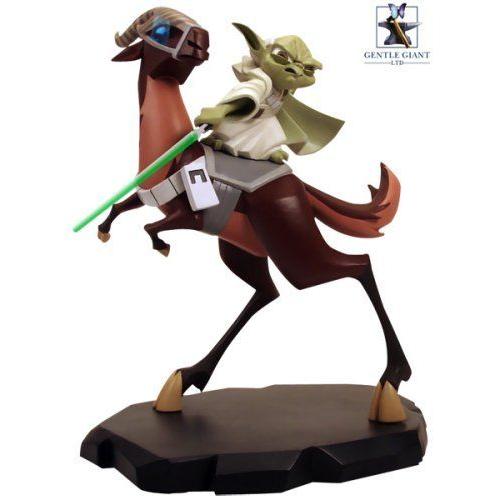 Star Wars スターウォーズ Clone Wars Yoda on Kybuck Maquette フィギュア ダイキャスト 人形