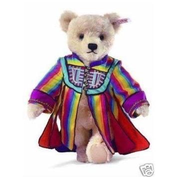 Steiff (シュタイフ) 2008 Mohair Joseph Amazing Dreamcoat Teddy Bear ドール 人形 フィギュア