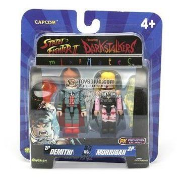 Street Fighter Minimate Series II Demitri Vs. Morrigan