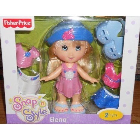Style Your Very Own Elena Dollmany Different Snap-On Clothes And Accessories Includedeasy To Stand フィギュア本体-ゲーム、おもちゃ