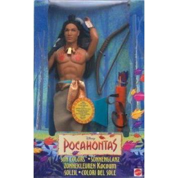 Sun Colors Kocoum doll from Disney's (ディズニー) Pocahontas ドール 人形 フィギュア