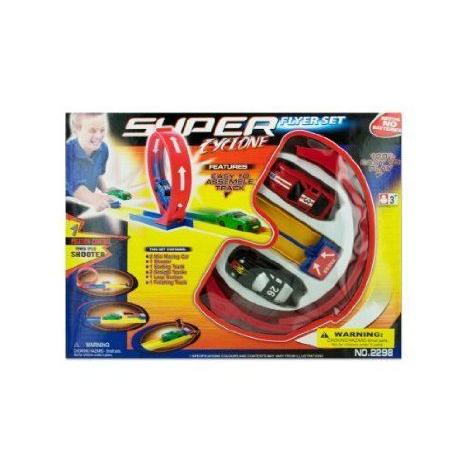 Super Cyclone Car Flyer Set - Case of 24 ミニカー ミニチュア 模型 プレイセット自動車 ダイキャスト