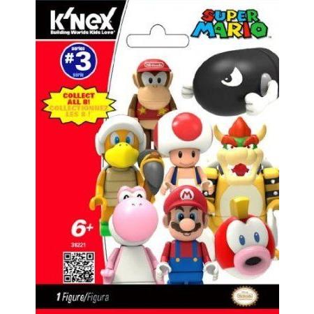 Super Mario (スーパーマリオ) K'NEX (ケネックス) #38221 Series 3 Mini フィギュア 人形 Mystery Pack｜worldfigure