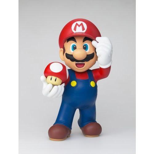 Super Mario スーパーマリオ Brothers: Desktop Sofbi Series Mario 8-inch アクションフィギュア 人形｜worldfigure