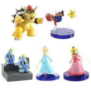 人気特価激安 Super Mario スーパーマリオ Galaxy Desk Top 5 Figure Set With Rosalina Peach フィギュア 人形 おも 全品送料無料 Laporgub Jatengprov Go Id