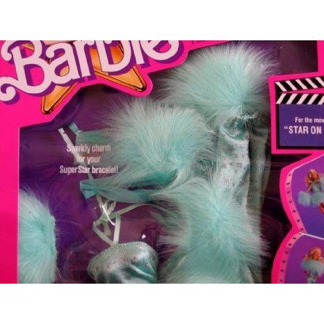 Super Star Barbie(バービー) Fashions - 'Star On Ice' Skating Costume w Charm For YOU (1988) ドール_1
