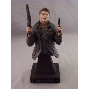 Supernatural Dean Winchester Two-Gun Variant Minibust SDCC Exclusive フィギュア おもちゃ 人形
