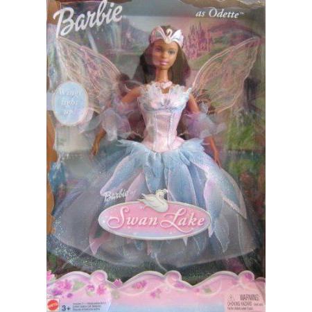 Swan Lake Barbie(バービー) as Odette Doll AA w Light Up Wings (2003) お人形さん あやつり人形 図形 ゲーム、おもちゃ-フィギュア-フィギュア本体