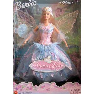 Swan Lake Barbie(バービー) Doll as ODETTE w Light Up Wings (2003) お人形さん あやつり人形 図形 フィギュア本体-ゲーム、おもちゃ-フィギュア