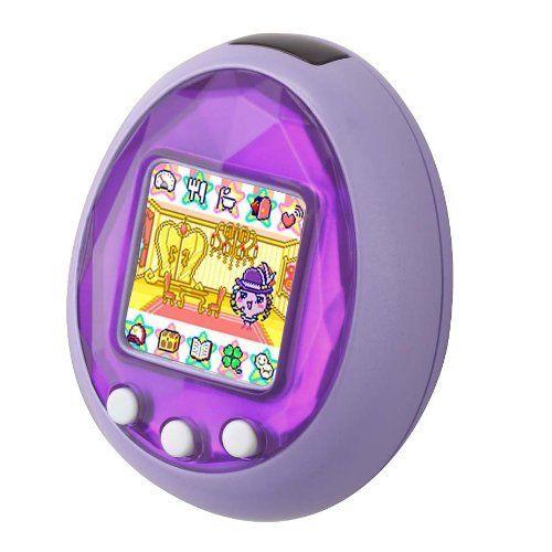 Tamagotchi iD purple 図形 あやつり人形 手あそび ゲーム、おもちゃ-フィギュア