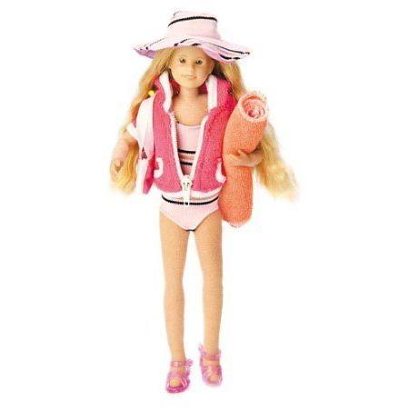 Taylor Angelique インチ Striped Swimsuit, Terry Cover \u0026 Hat お人形さん あやつり人形 図形 フィギュア-ゲーム、おもちゃ