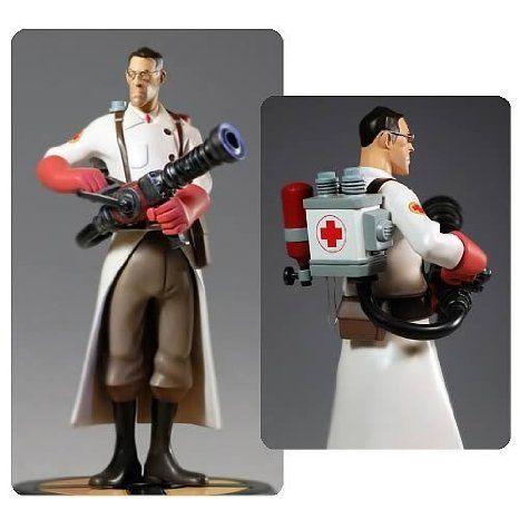 Team Fortress 2 The Medic Red Statue フィギュア おもちゃ 人形