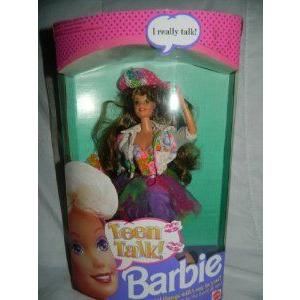 Teen Talk Barbie(バービー) Brunette ドール 人形 フィギュア