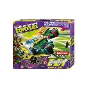 Teenage Mutant Ninja Turtles 1:43 スケール Slot Car Race Track Set ミニカー ミニチュア 模型 プレイ