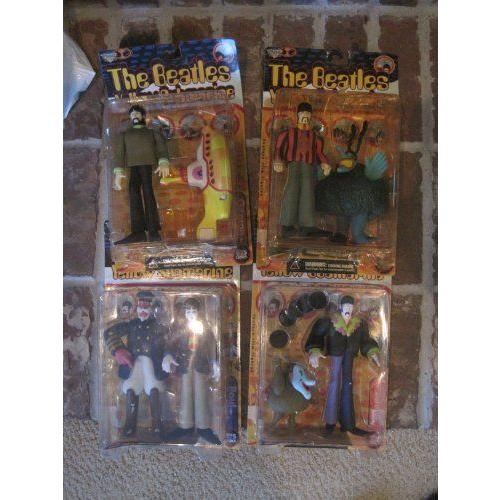 The Beatles Yellow Submarine John Paul George Ringo 8 Action figure Set (1999 McFarlane) フィギュ
