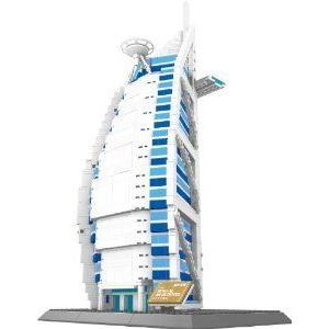 The Burj Al Arab Hotel of Dubai Building Blocks 1307 Pcs Huge Gift Box !! Lego (レゴ) Parts Compat