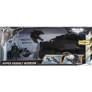 The Dark Knight Rises Bat-Pod + The Bat with Launch and Attack Batman