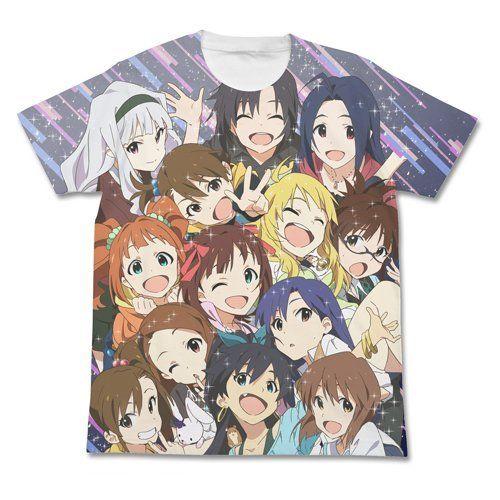 The Idolmaster The Idolmaster Full Graphic T-shirt Full Color L 図形 あやつり人形 手あそび フィギュア本体-ゲーム、おもちゃ