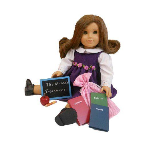 The Queen's Treasures School Supply Set Sized fits 18 American Girl (アメリカンガール) Doll Accessの画像