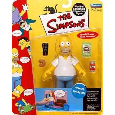 The Simpsons シンプソンズ Wave 1 Playmates Action Figure Homer Simpson フィギュア ダイキャスト 人｜worldfigure