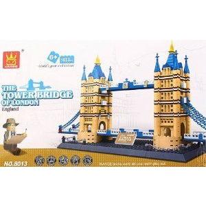 The Tower Bridge of London England Building Block Bricks 1033pc Compatible Architecture Toys K0056