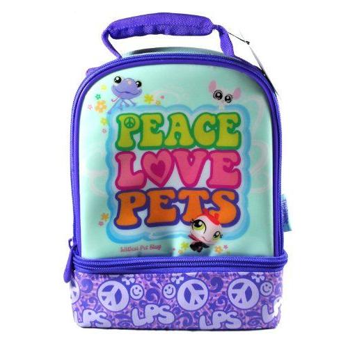 Thermos Littlest Pet Shop (リトルペットショップ) Series Double Compartment Soft Insulated Lunch Baの画像