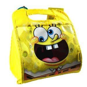 Thermos Nickelodeon Cartoon Series SpongeBob (スポンジボブ) Squarepants Soft Insulated Lunch Bag (