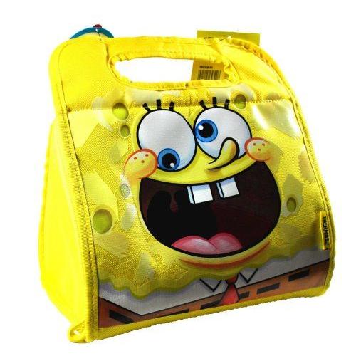 Thermos Nickelodeon Cartoon Series SpongeBob (スポンジボブ) Squarepants Soft Insulated Lunch Bag (の画像