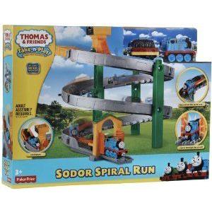Thomas \u0026 Friends (きかんんしゃトーマス) Take-n-Play Sodor Spiral Run ミニカー ミニチュア 模型 プレ