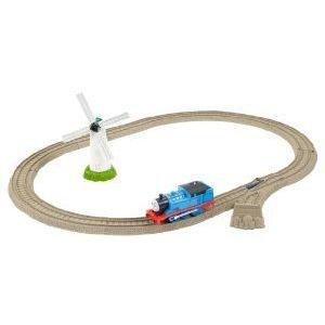 Thomas the Train (きかんんしゃトーマス): TrackMaster Thomas' Windmill Starter Set ミニカー ミニチ ゲーム、おもちゃ-フィギュア