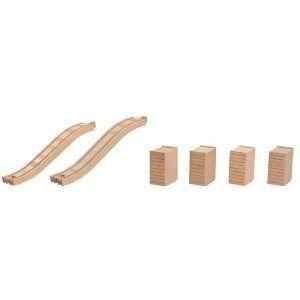 Thomas Wooden Railway - Series Ascending Track \u0026 Riser Pack ミニカー ミニチュア 模型 プレイセット