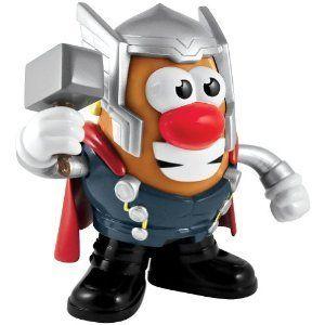 Thor Mr Potato Head: Marvel (マーブル) Avengers (アベンジャーズ) Superhero Hammer - Classic With A