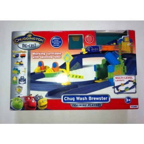 Tomy International Chuggington (チャギントン) ダイキャスト Badge Quest Chugg Wash with Brewster ミの画像