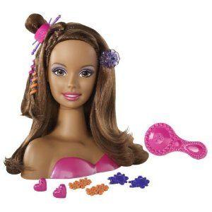 Creativity ワールドフィギュアショップ Barbie バービー Own Styling Use Your To Creativity Give Game Head African American Own Small Toy