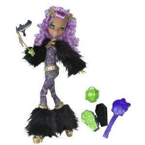 Toy / Game Cute Monster High (モンスターハイ) Ghouls Rule Clawdeen Wolf Doll With Over-The-Top Cos